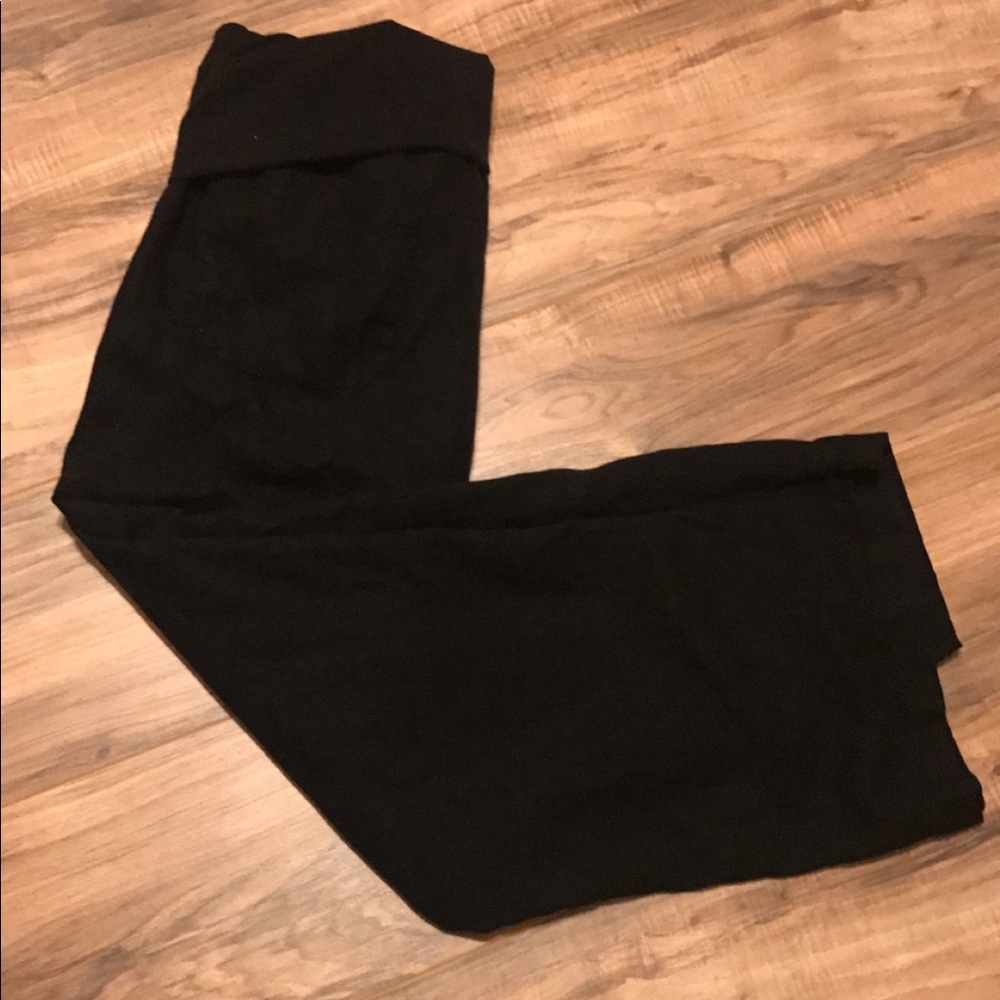 Black Linen pant